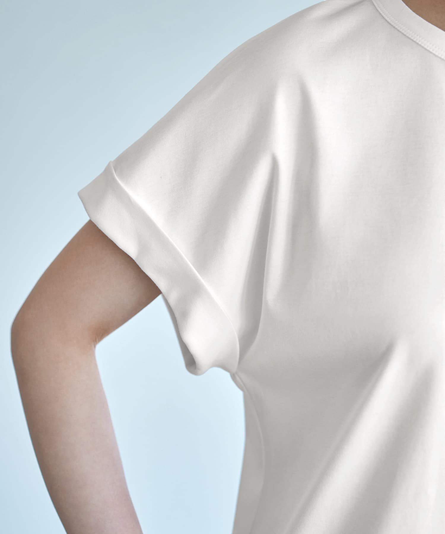 STYLE DELI「【ものづくりJAPAN】ディオラマ袖口折り返しTシャツ」|Tシャツ・カットソー|