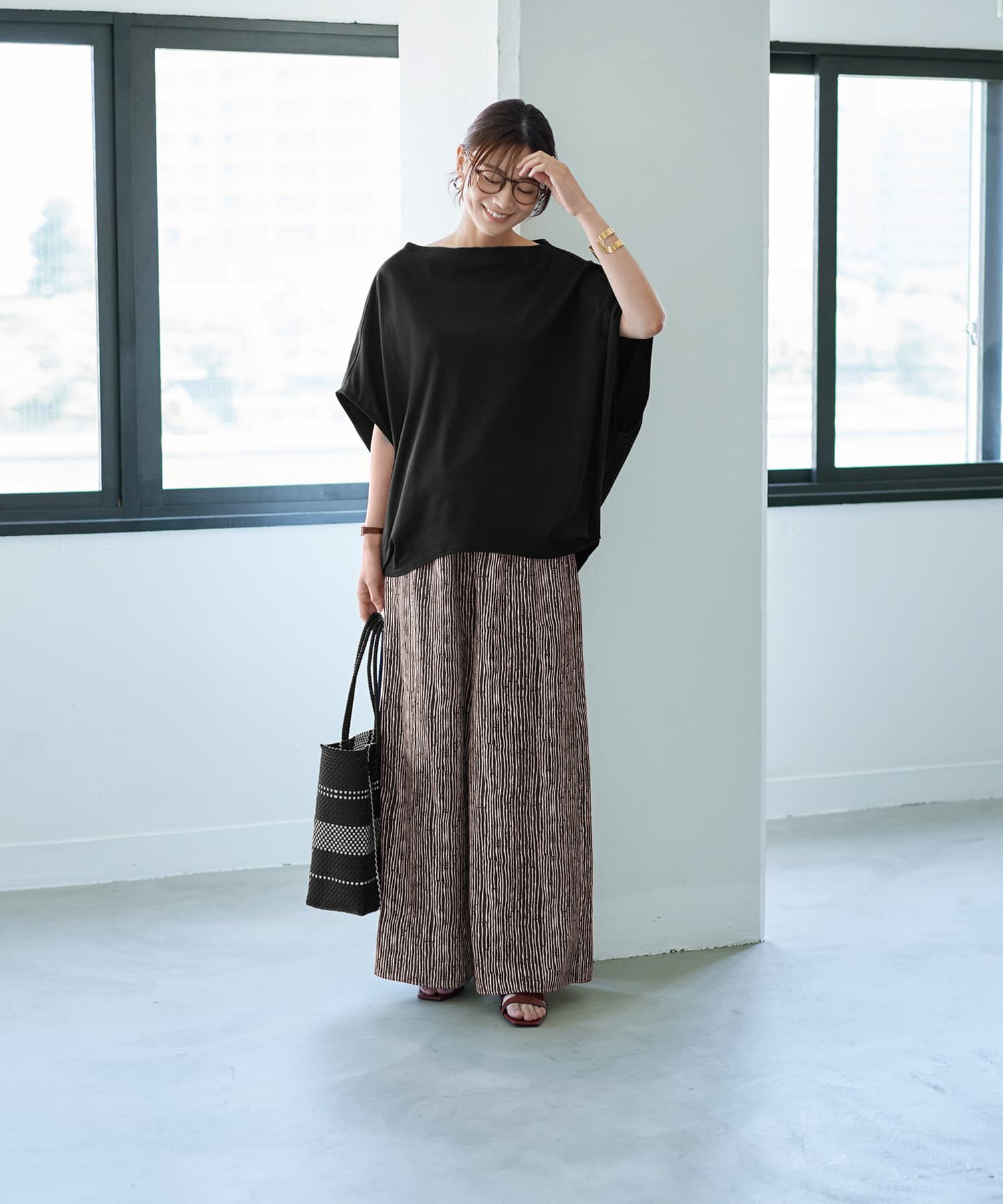 STYLE DELI「【ものづくりJAPAN】ディオラマボートネックドルマンTシャツ」|Tシャツ・カットソー|