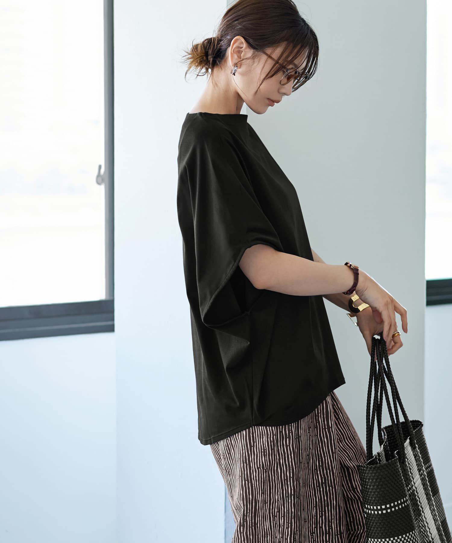 STYLE DELI「【ものづくりJAPAN】ディオラマボートネックドルマンTシャツ」|Tシャツ・カットソー|