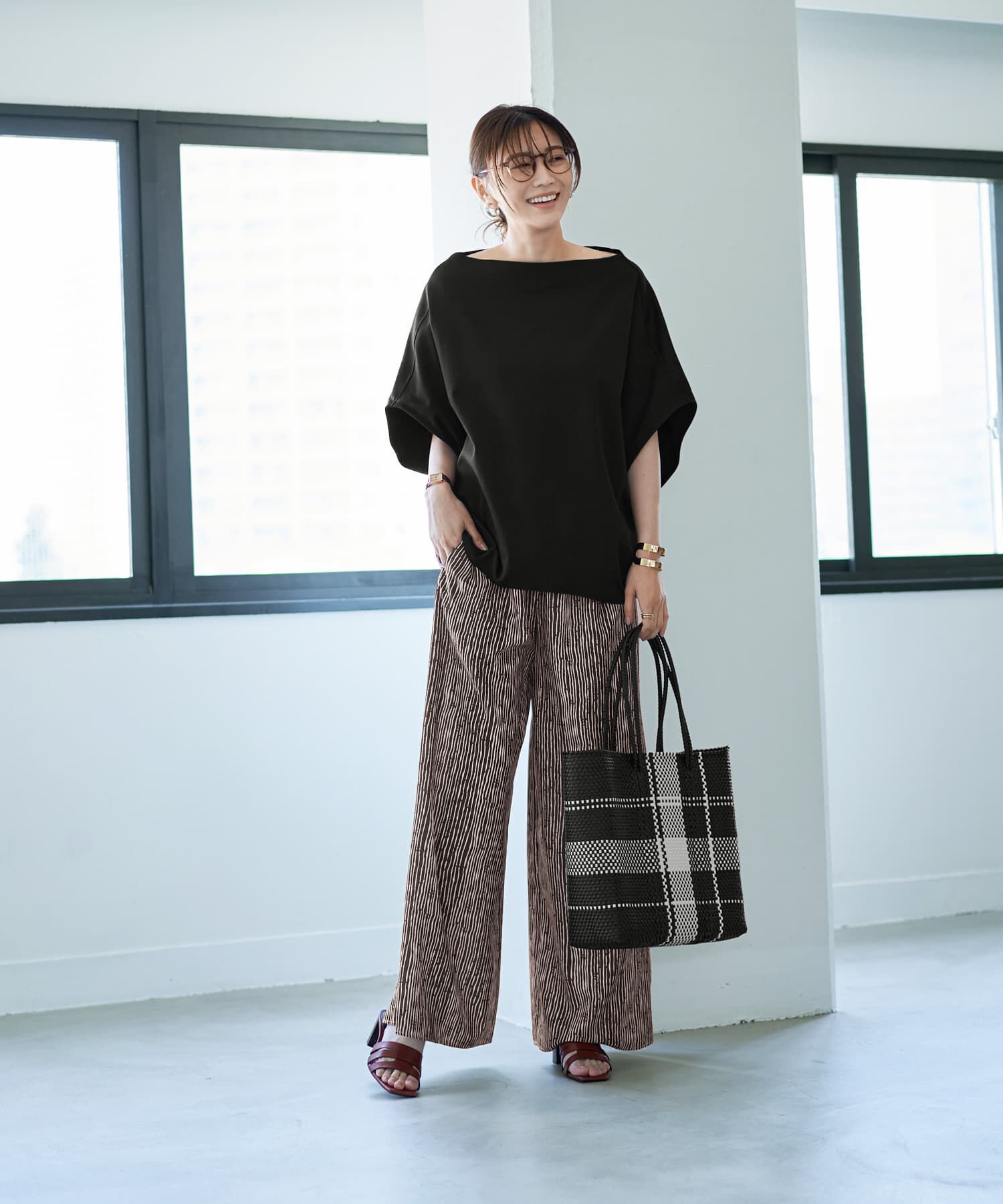 STYLE DELI「【ものづくりJAPAN】ディオラマボートネックドルマンTシャツ」|Tシャツ・カットソー|