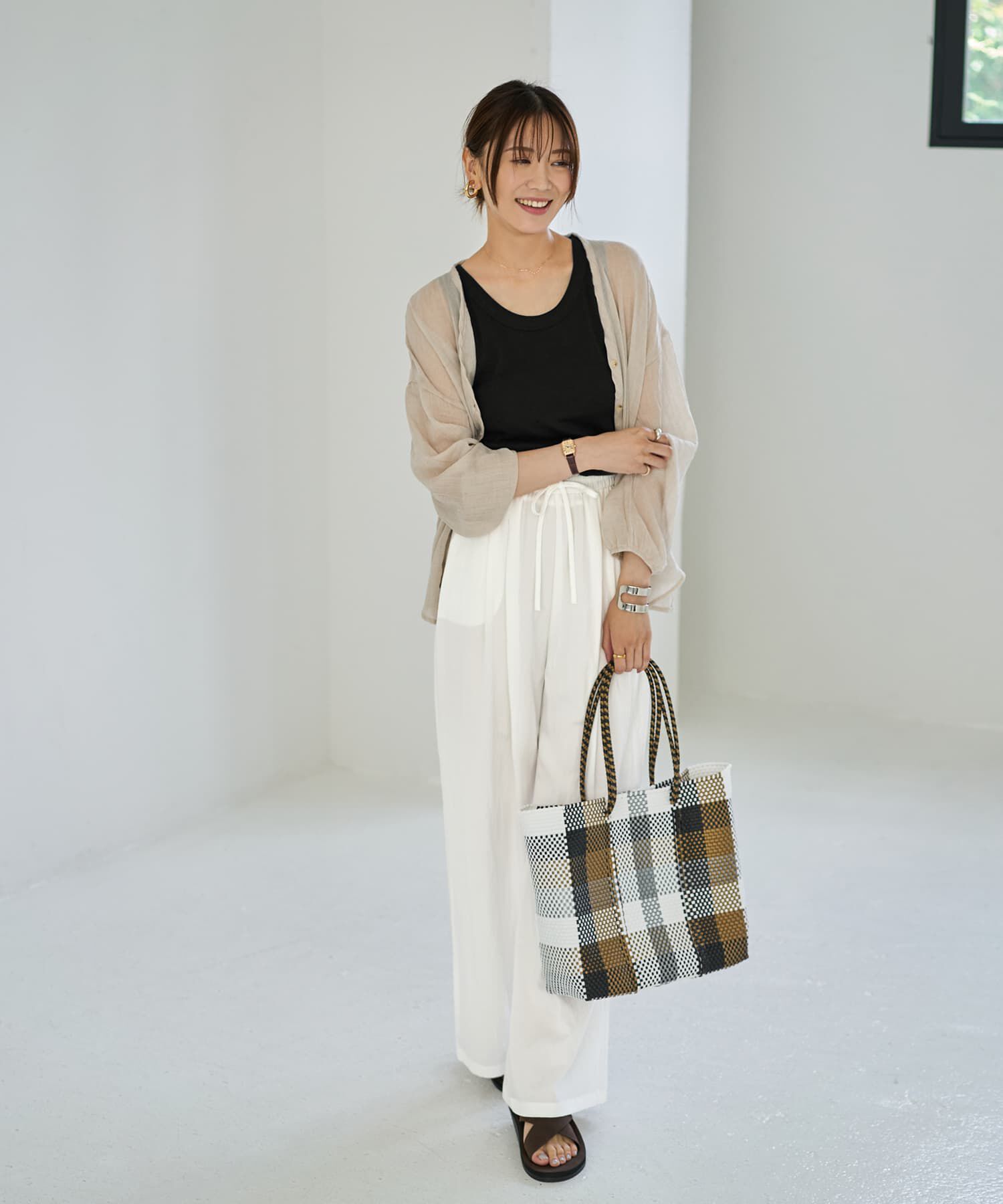 STYLE DELI「ラミー調風合い加工シャツカーディガン」|シャツ・ブラウス|