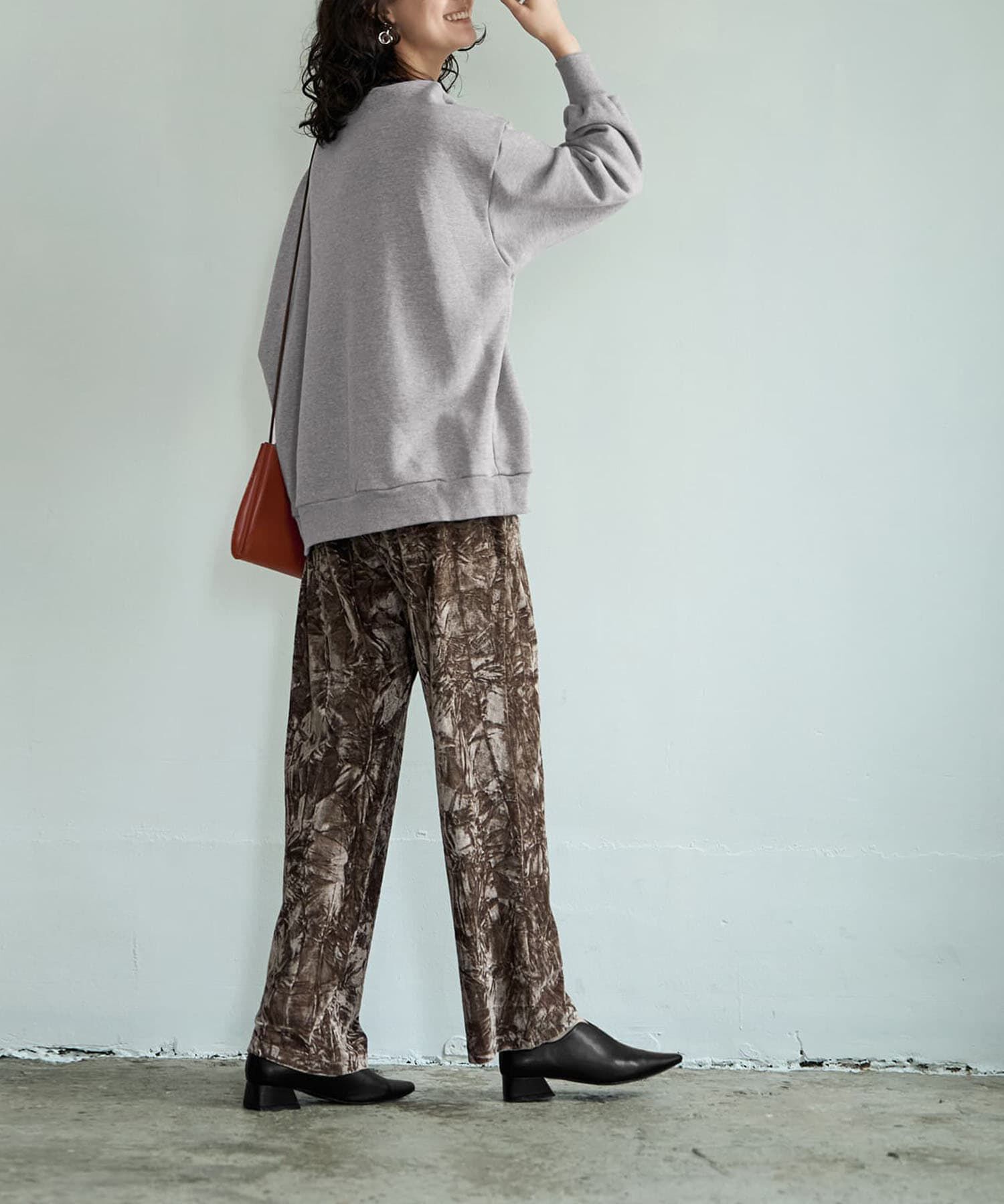 STYLE DELI「クラッシュベロアリラックスパンツ」|その他|