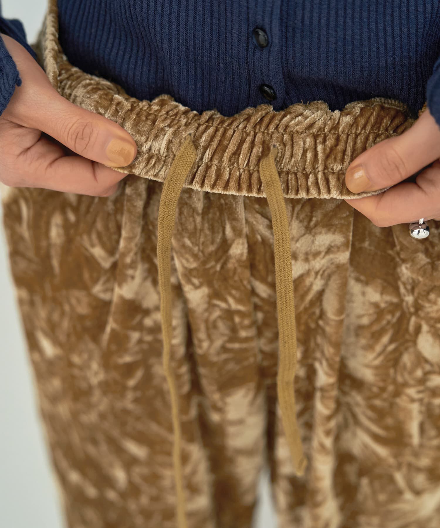 STYLE DELI「クラッシュベロアリラックスパンツ」|その他|