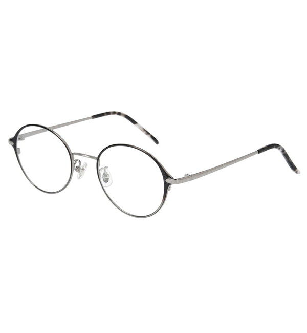  「ボストン型 メタルフレーム メガネ ｜伊達メガネ｜ Zoff CLASSIC レンズ交換券付き」|メガネ|ブラウン系その他1