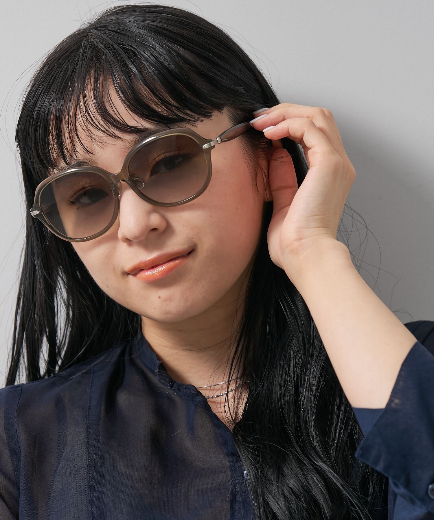  「ウェリントン型 サングラス｜Zoff PEANUTS COLLECTION」|サングラス|グリーン