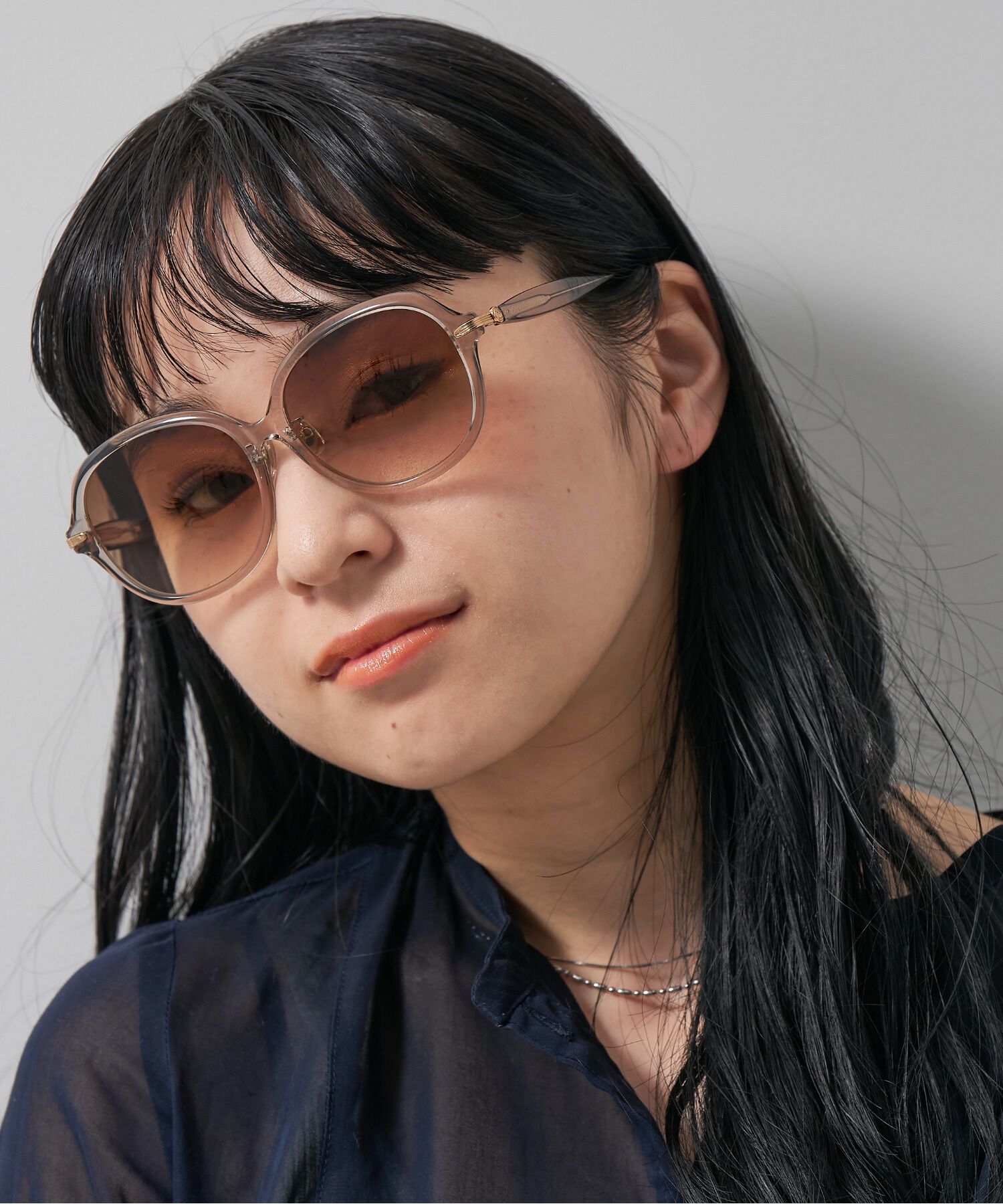  「ウェリントン型 サングラス｜Zoff PEANUTS COLLECTION」|サングラス|クリア