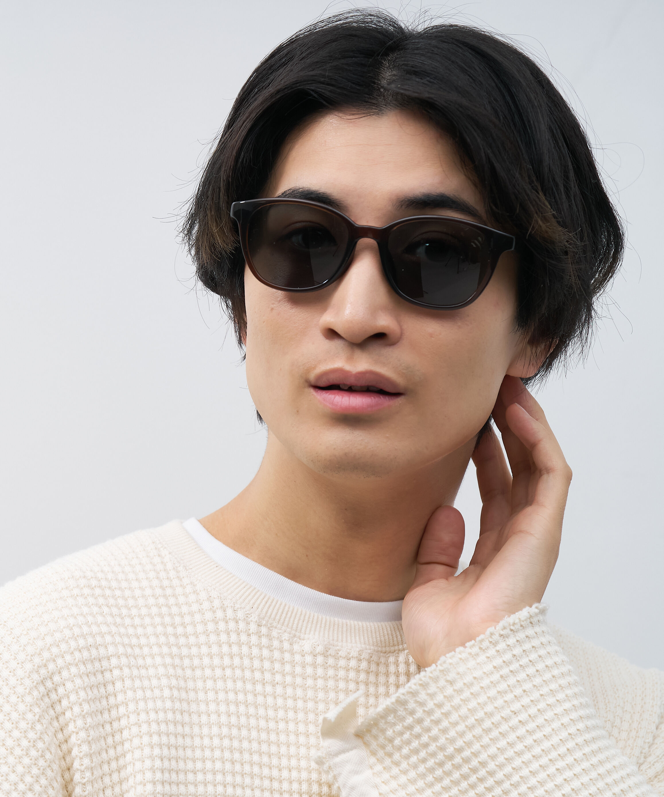  「SUNCUTGlasses/UV100%CUT ウェリントン型 サングラス | カラーレンズ 軽量 TR素材 紫外線対策 UVカット」|サングラス|