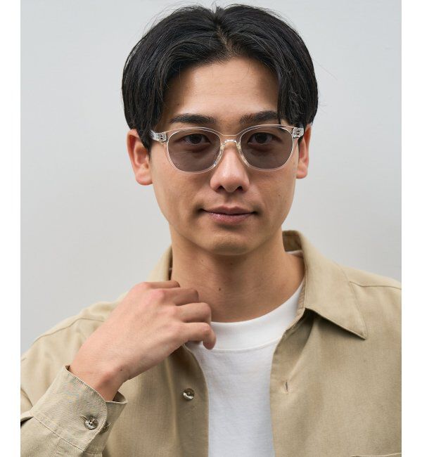  「SUNCUTGlasses/UV100%CUT ウェリントン型 サングラス | カラーレンズ 軽量 TR素材 紫外線対策 UVカット」|サングラス|