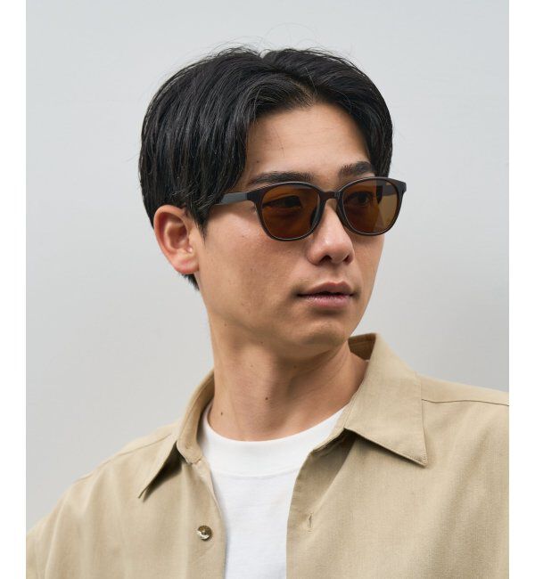  「SUNCUTGlasses/UV100%CUT ウェリントン型 サングラス | カラーレンズ 軽量 TR素材 紫外線対策 UVカット」|サングラス|