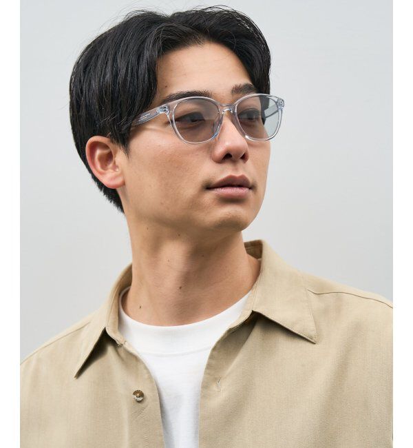  「SUNCUTGlasses/UV100%CUT ウェリントン型 サングラス | カラーレンズ 軽量 TR素材 紫外線対策 UVカット」|サングラス|
