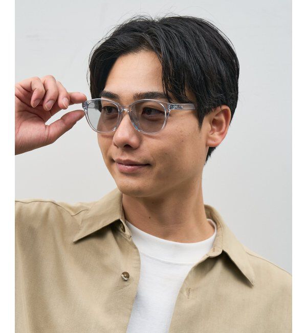  「SUNCUTGlasses/UV100%CUT ウェリントン型 サングラス | カラーレンズ 軽量 TR素材 紫外線対策 UVカット」|サングラス|