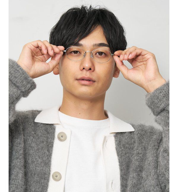  「Zoff｜SHIBATA HIKARI｜メガネ｜メタルフレーム｜伊達・度付き レンズ交換券付」|メガネ|