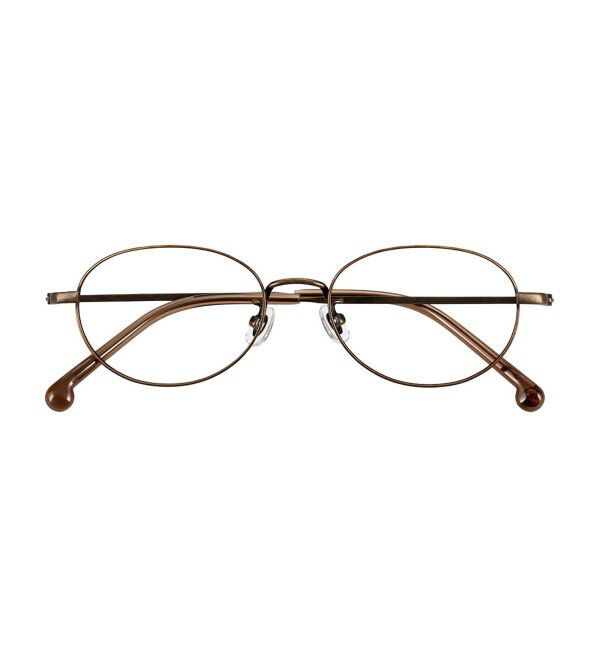  「Zoff｜SHIBATA HIKARI｜メガネ｜メタルフレーム｜伊達・度付き レンズ交換券付」|メガネ|