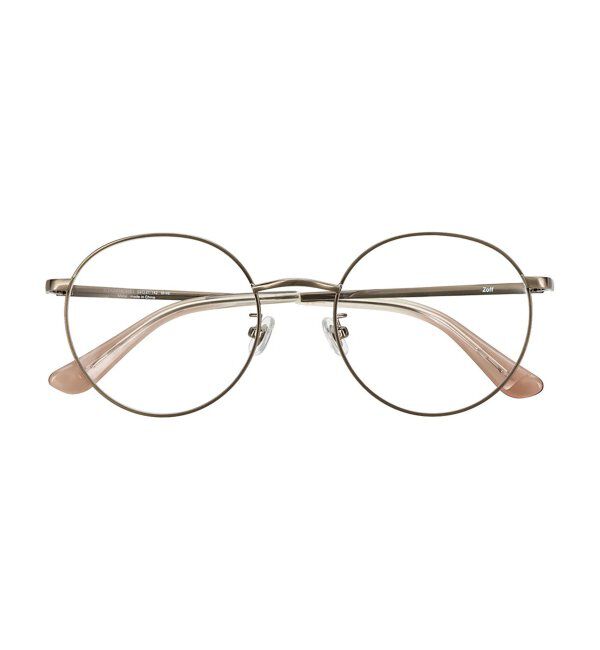  「[中顔面短縮みえメガネ]Zoff｜メガネ｜メタルフレーム 伊達・度付き｜FASHION METAL レンズ交換券付」|メガネ|