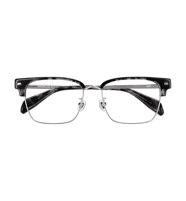  「ウェリントン型 メガネ | サーモント｜ブロー｜伊達メガネ 度付きメガネ｜ 黒  レンズ交換券付」|メガネ|