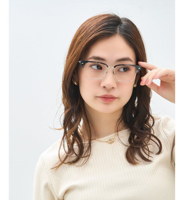  「ウェリントン型 メガネ | サーモント｜ブロー｜伊達メガネ 度付きメガネ｜ 黒  レンズ交換券付」|メガネ|