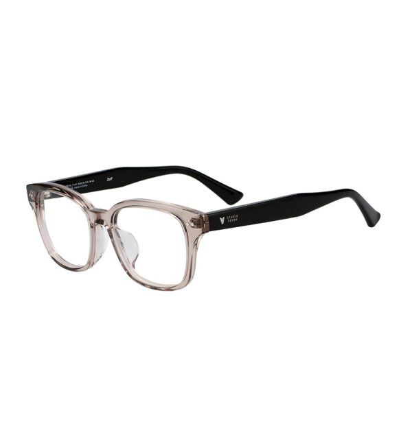  「Zoff｜STUDIO SEVEN｜ウェリントン型 メガネ 太縁フレーム 黒縁｜伊達メガネ 度付きメガネ レンズ交換券付」|メガネ|