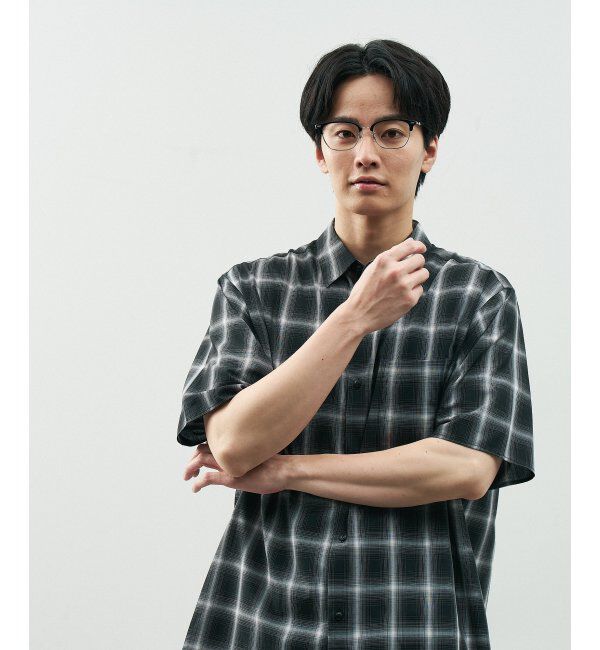  「Zoff｜STUDIO SEVEN｜メガネ プラスチック&times;メタル｜伊達メガネ 度付きメガネ レンズ交換券付」|メガネ|