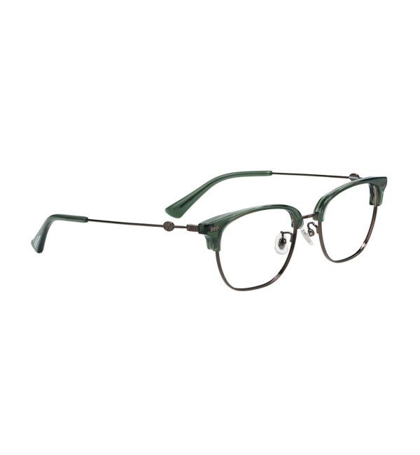  「Zoff｜STUDIO SEVEN｜メガネ プラスチック&times;メタル｜伊達メガネ 度付きメガネ レンズ交換券付」|メガネ|