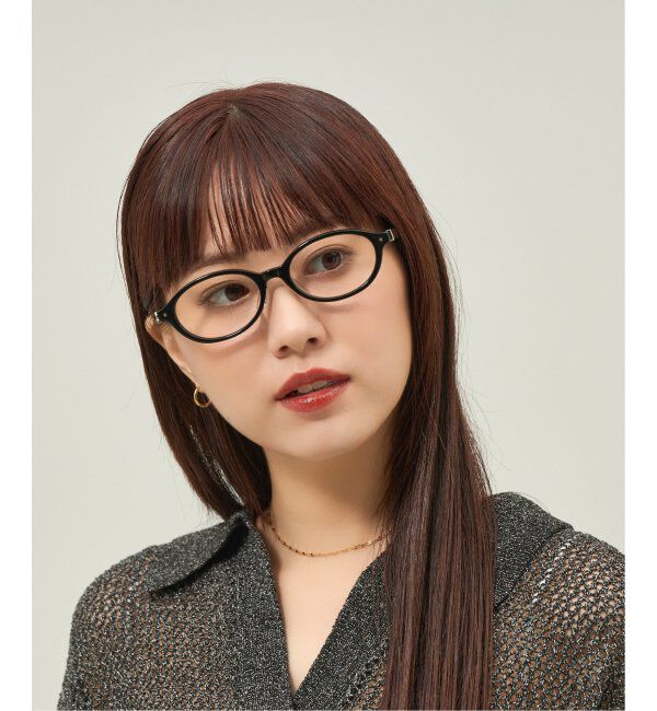  「Zoff｜ETRE TOKYO｜オーバル型 メガネ｜伊達メガネ 度付きメガネ ユニセックス レンズ交換券付」|メガネ|