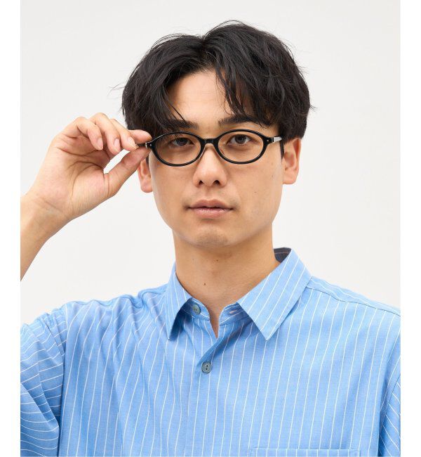  「Zoff｜ETRE TOKYO｜オーバル型 メガネ｜伊達メガネ 度付きメガネ ユニセックス レンズ交換券付」|メガネ|