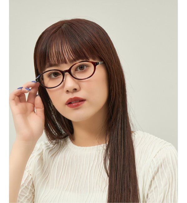  「Zoff｜ETRE TOKYO｜オーバル型 メガネ｜伊達メガネ 度付きメガネ ユニセックス レンズ交換券付」|メガネ|