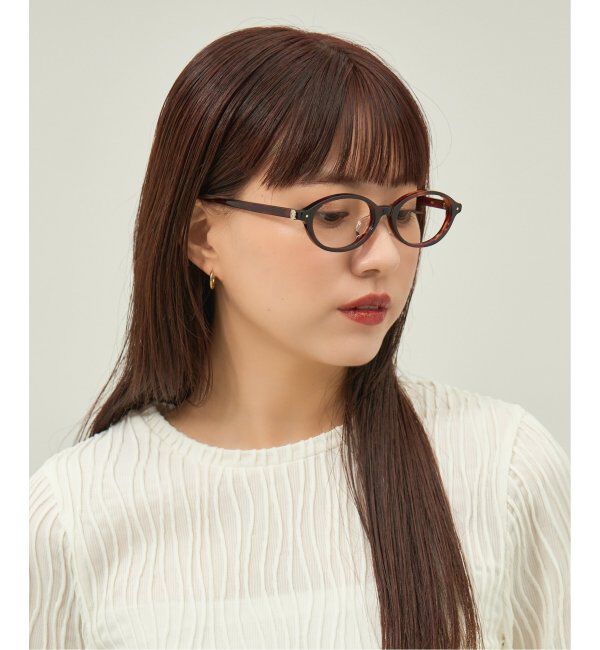  「Zoff｜ETRE TOKYO｜オーバル型 メガネ｜伊達メガネ 度付きメガネ ユニセックス レンズ交換券付」|メガネ|