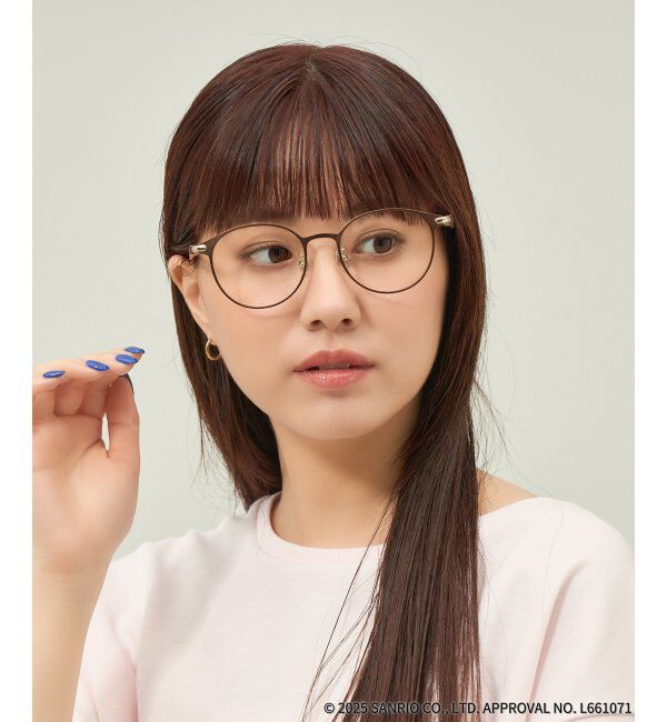  「Zoff｜はぴだんぶい 【あひるのペックル モデル】メガネ｜伊達・度付きメガネ｜グッズ   レンズ交換券付」|メガネ|
