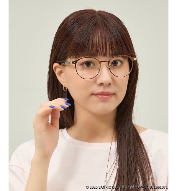  「Zoff｜はぴだんぶい 【あひるのペックル モデル】メガネ｜伊達・度付きメガネ｜グッズ   レンズ交換券付」|メガネ|