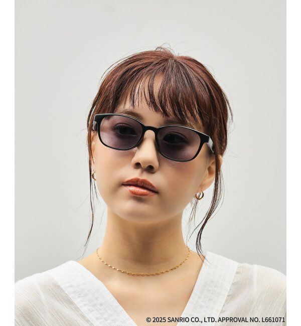  「【WEB限定】Zoff｜はぴだんぶい 調光サングラス｜紫外線で色が変わる 紫外線対策 UVカット｜グッズ  」|サングラス|