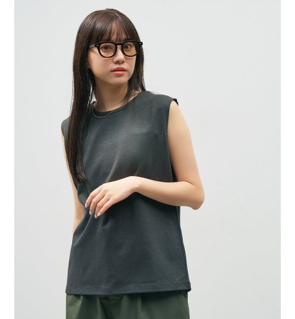  「Zoff｜AOI IHARA ウェリントン型 サングラス カラーレンズ 黒縁 クリアフレーム 紫外線対策 UVカット  」|サングラス|