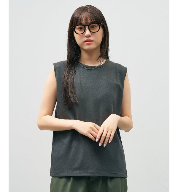  「Zoff｜AOI IHARA ウェリントン型 サングラス カラーレンズ 黒縁 クリアフレーム 紫外線対策 UVカット  」|サングラス|