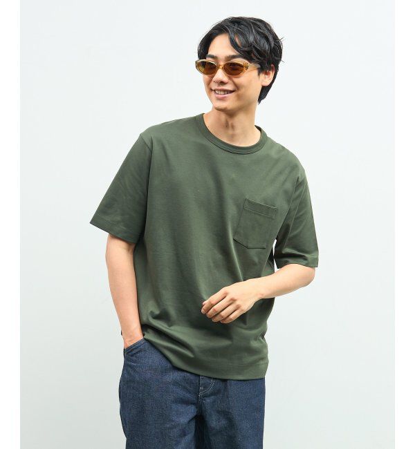  「Zoff｜takashi kumagai スクエア型 サングラス 横長フレーム｜キャッツアイ｜紫外線対策 UVカット  」|サングラス|