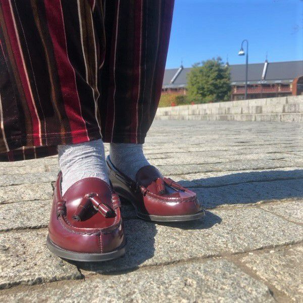 HARUTA「レディス牛革タッセルローファー #303」|ローファー|ＲＴ