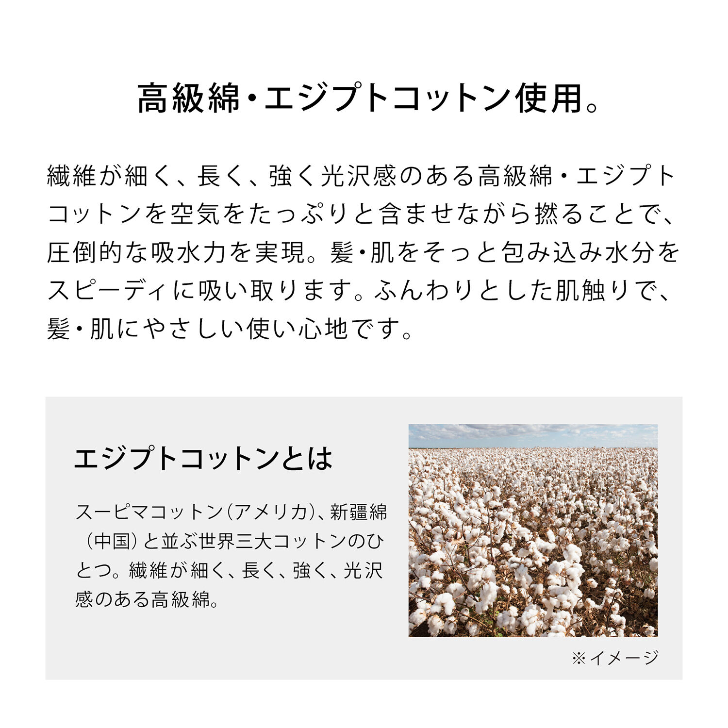 ReFa「リファヘアドライタオル(グレー)」|タオル|