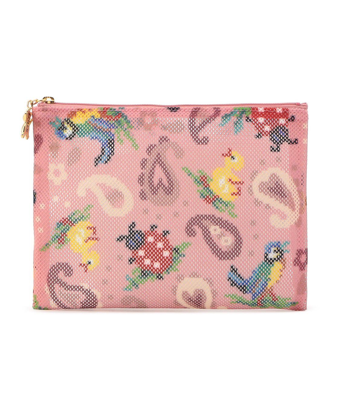 FEILER「ハイジペイズリー　メッシュポーチM　HPY-257012」|ポーチ|ピンク