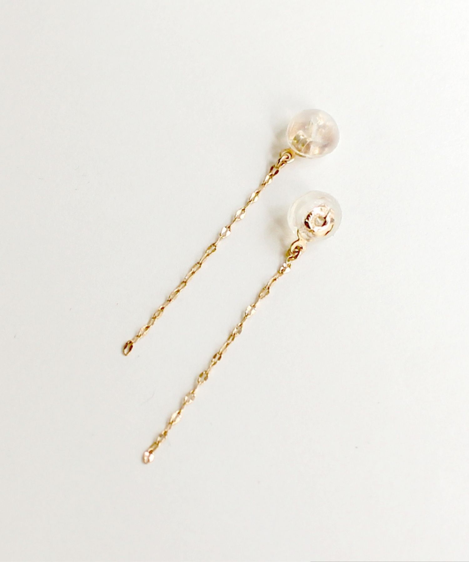 JUPITER「【K10】ダイヤモンド&パールピアス」|ピアス|