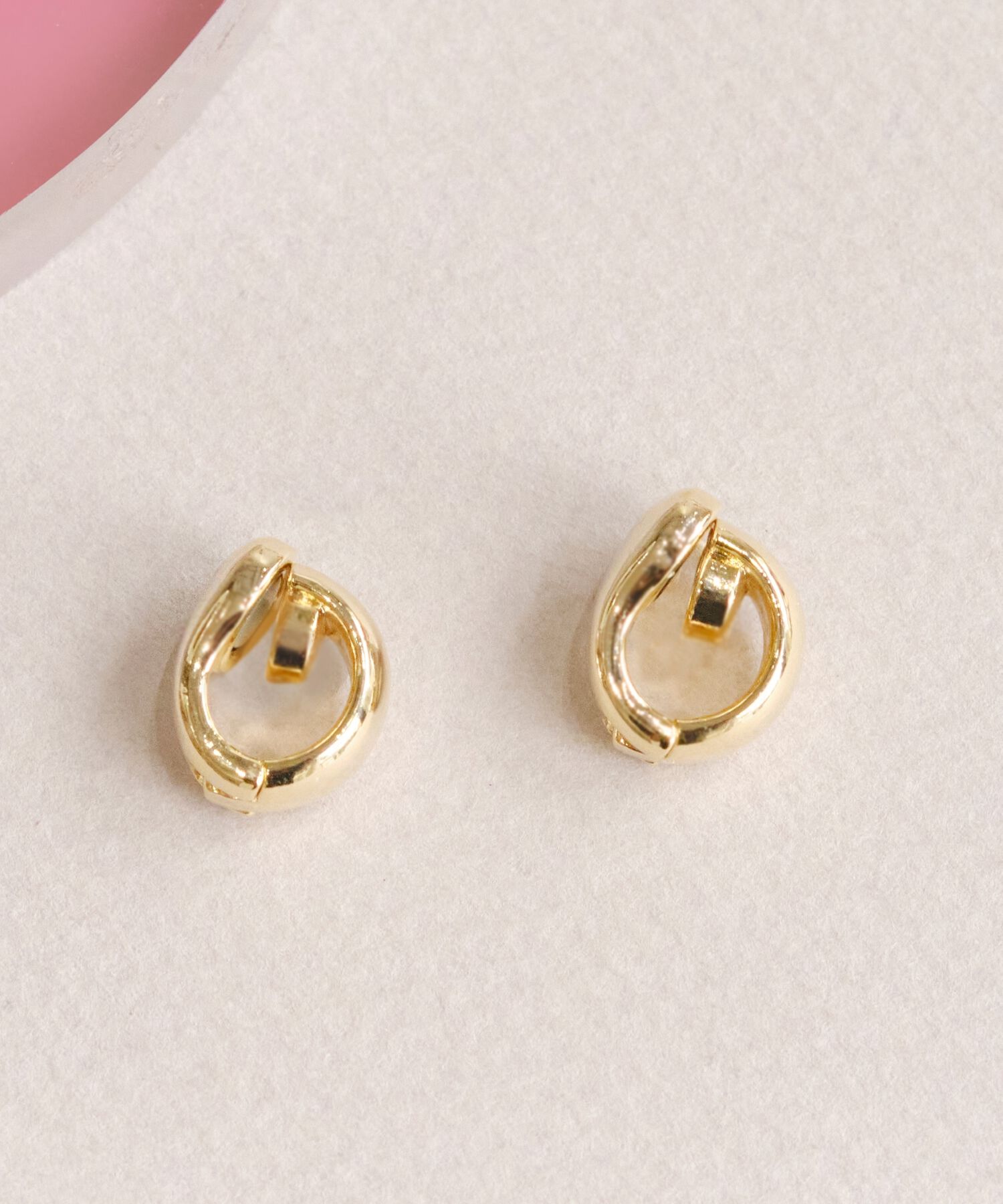  「【金属アレルギー対応】2wayワンタッチモードマグネットイヤリング　ゴールド」|イヤリング|