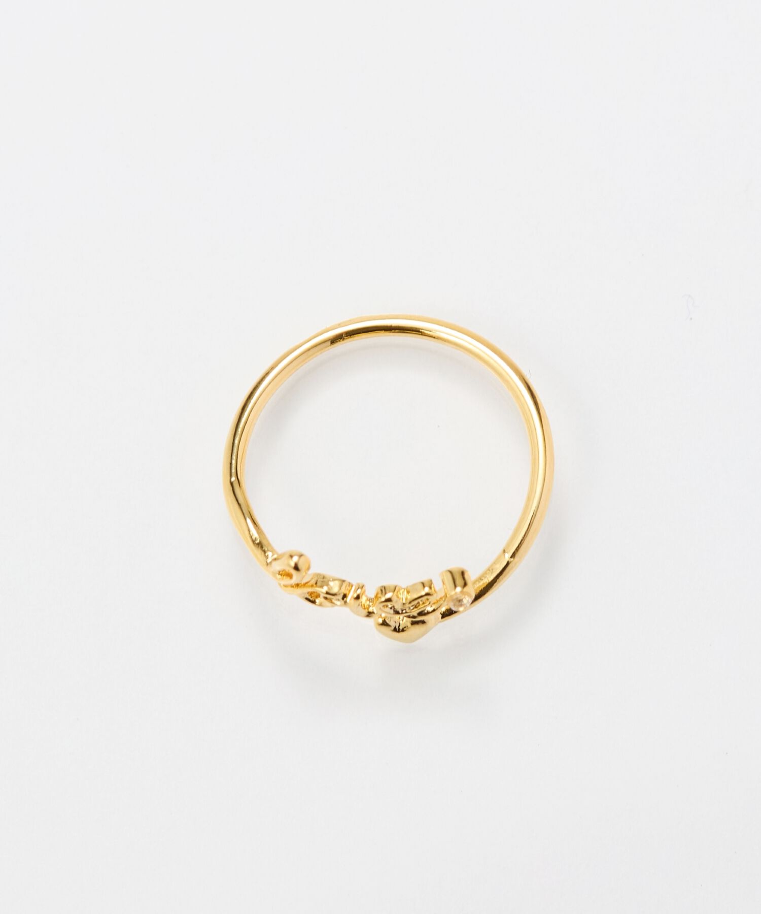 Phoebe「ラッキーレターピンキーリング(ラブ)」|リング|