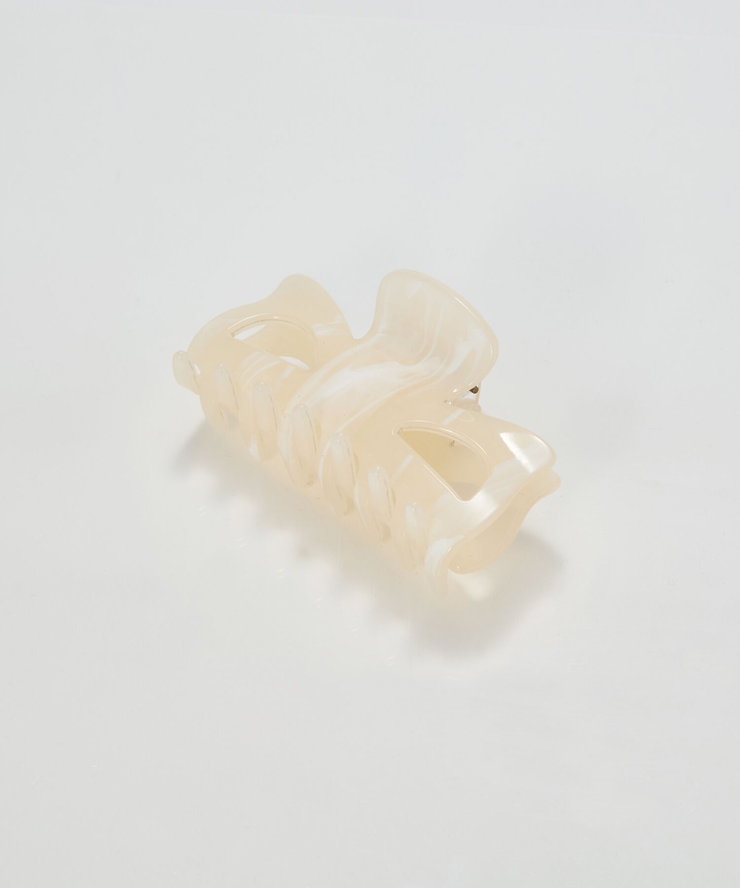 Phoebe「マーブルカラーバンスクリップ　ホワイト」|その他|