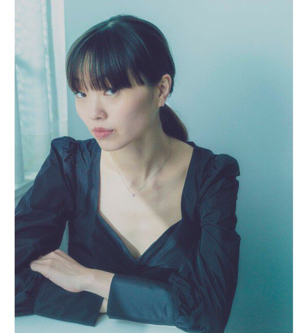 ete「PT900/850 ダイヤモンド 0.2ct ネックレス「ブライト」」|ネックレス|