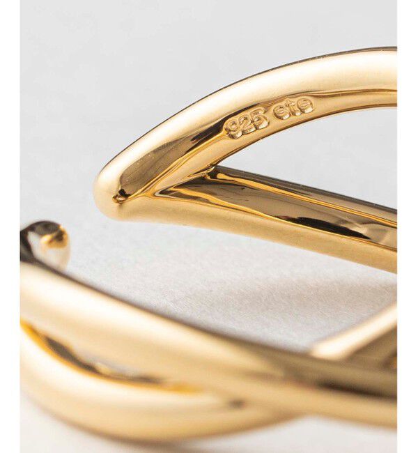 ete「パール リングカフ」|リング|