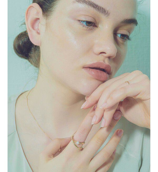 ete「パール リングカフ」|リング|