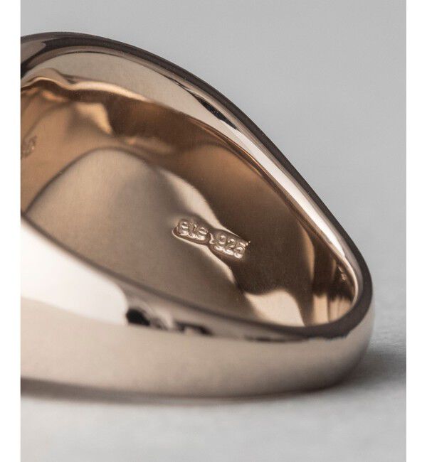 ete「ロウ ボールド リング」|リング|