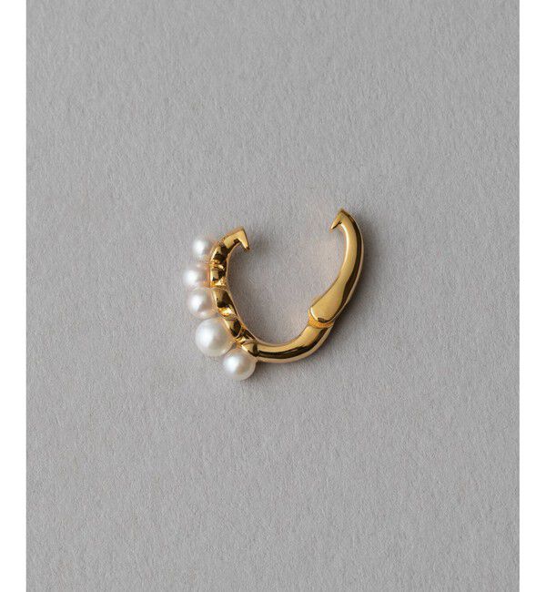 ete「パール ハグイヤリング」|イヤリング|