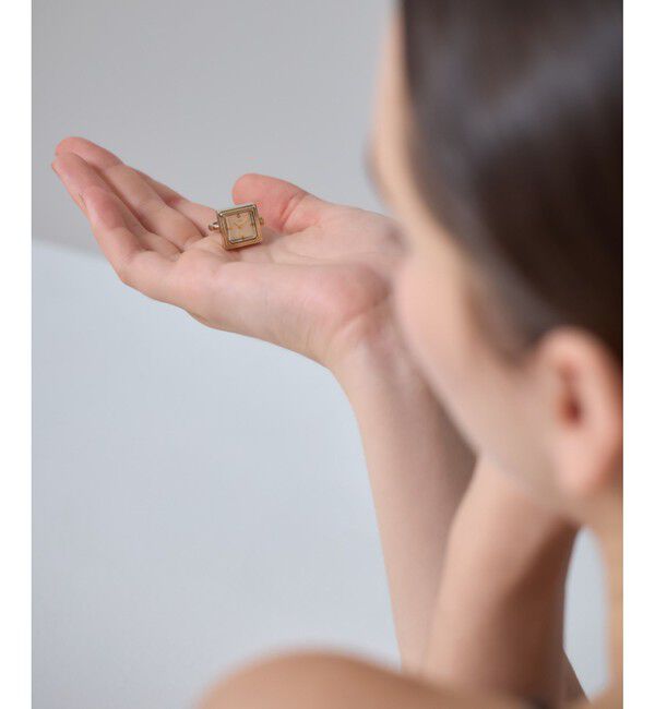 ete「スクエア リングウォッチ」|腕時計|