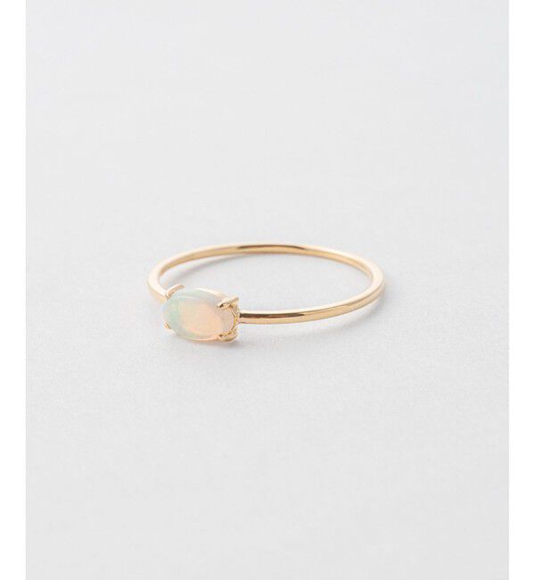 Jouete「K10YG オパールリング」|リング|