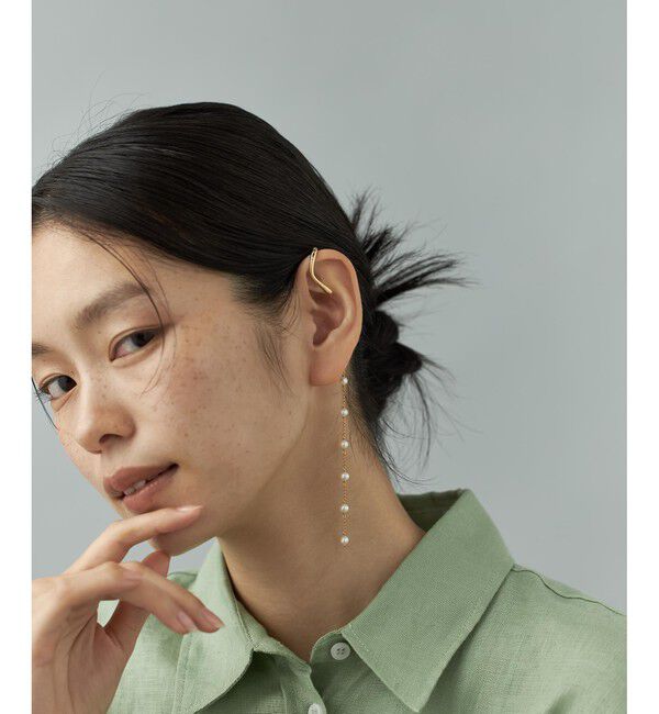 Jouete「[メッシュカフス] パール」|イヤーカフ|