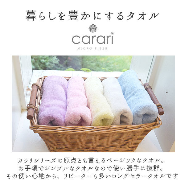 BACKYARD FAMILY「バスタオル カラリ carari マイクロファイバー 超吸水 薄手 速乾性 定番 柔らかい」|タオル|