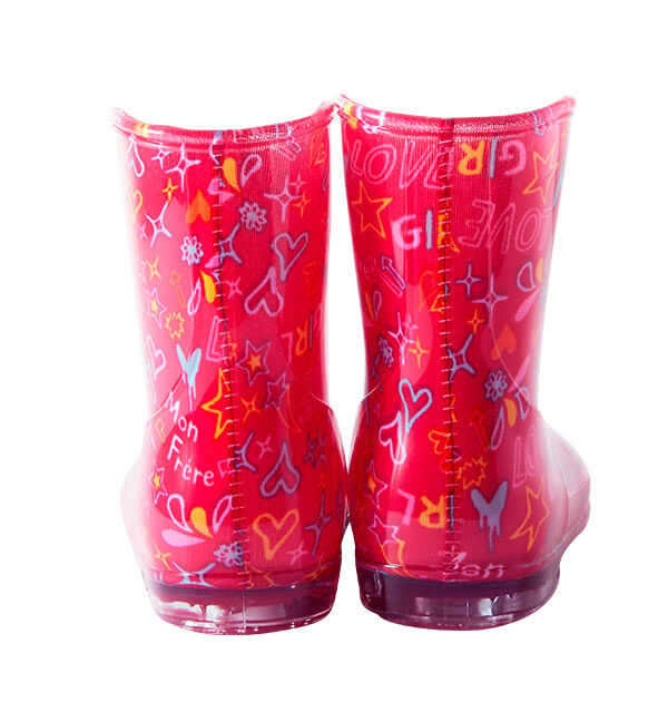 BACKYARD FAMILY「キッズ レインブーツ 通販 女の子 男の子 かわいい 子供用 なが靴 雨靴 長靴 長くつ 長ぐつ」|レインシューズ|